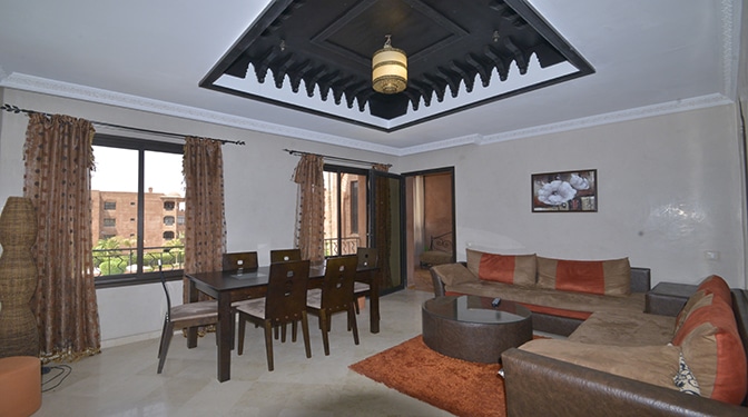 Vente appartement idéalement situé dans la Palmeraie