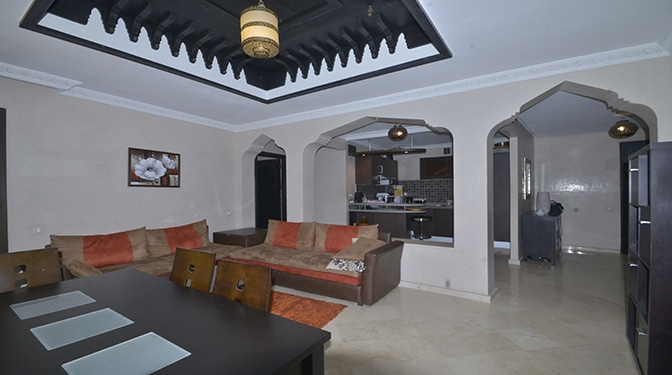 Vente appartement idéalement situé dans la Palmeraie