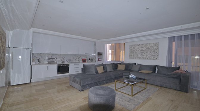 Vente appartement moderne situé au centre