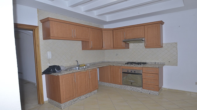 Location appartement situé sur la route de casa