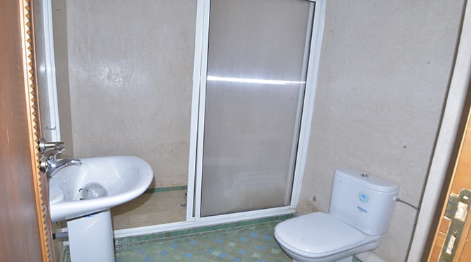 Location appartement situé sur la route de casa