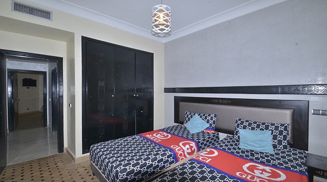 Vente appartement spacieux situé au cœur de la Palmeraie