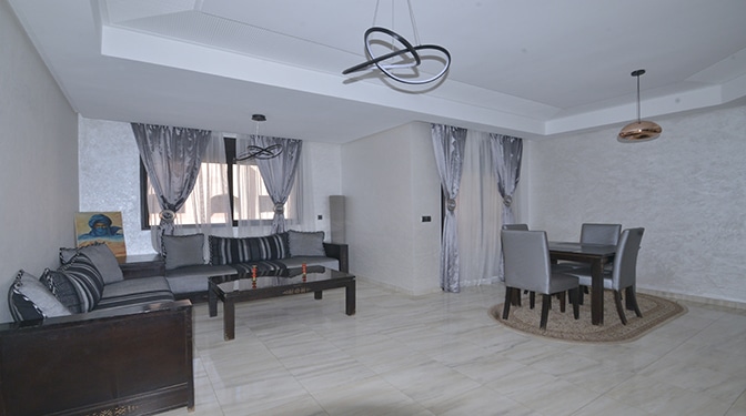 Vente appartement spacieux situé au cœur de la Palmeraie