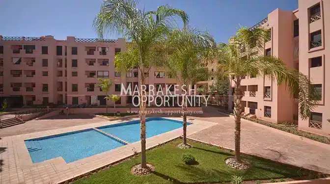 Vente appartement spacieux situé au cœur de la Palmeraie