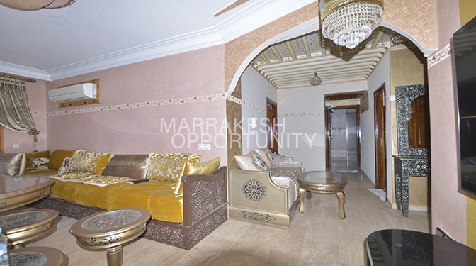 Location appartement situé dans le quartier Guéliz