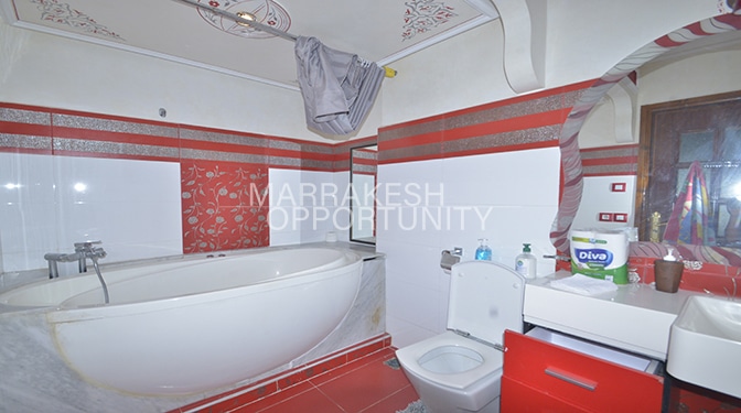 Location appartement situé dans le quartier Guéliz