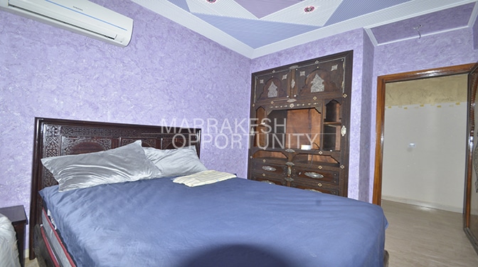 Location appartement situé dans le quartier Guéliz