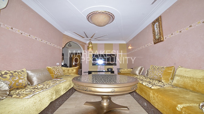 Location appartement situé dans le quartier Guéliz