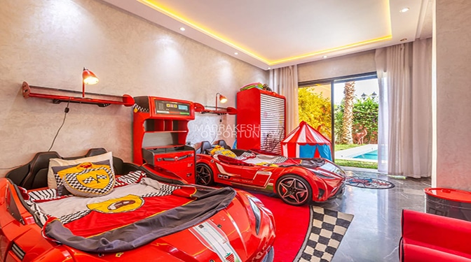 Location villa luxueuse située dans La Palmeraie