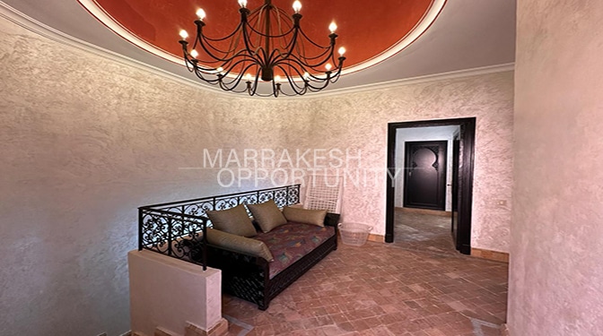 Location longue durée d’un duplex situé dans la célèbre Palmeraie de Marrakech