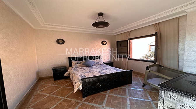 Location longue durée d’un duplex situé dans la célèbre Palmeraie de Marrakech