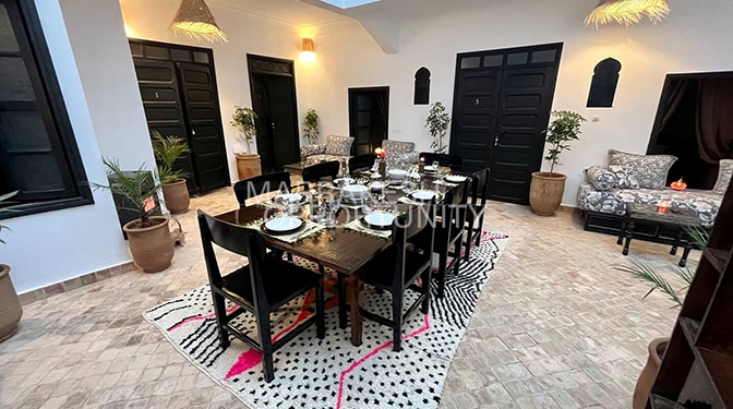 Un magnifique Riad à vendre situé au cœur de l&rsquo;ancienne Médina de Marrakech