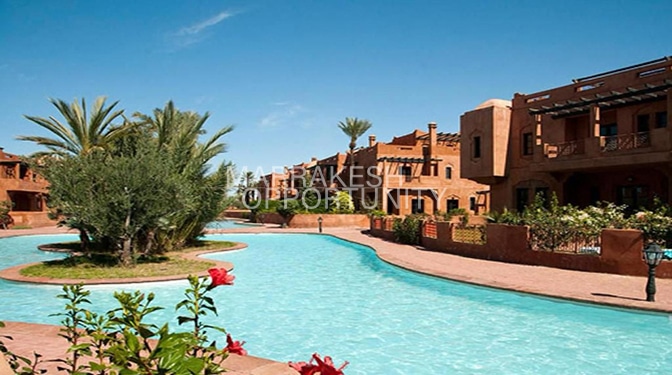 Location longue durée d’un duplex situé dans la célèbre Palmeraie de Marrakech