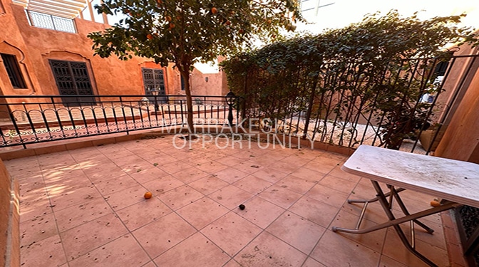 Location longue durée d’un duplex situé dans la célèbre Palmeraie de Marrakech