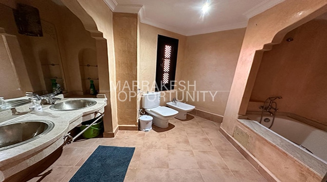 Location longue durée d’un duplex situé dans la célèbre Palmeraie de Marrakech