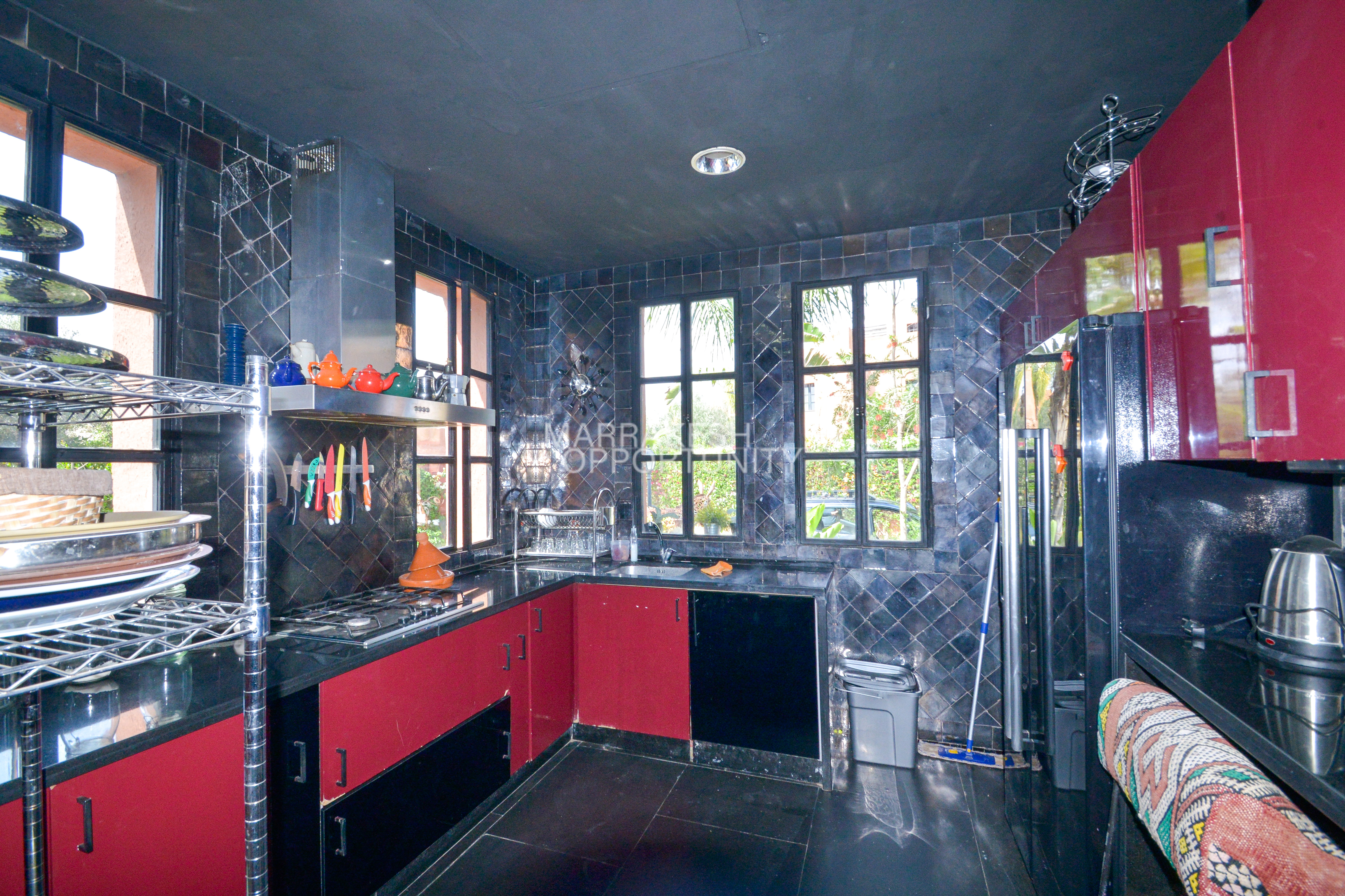 Une magnifique villa proposée pour la vente située dans la palmeraie