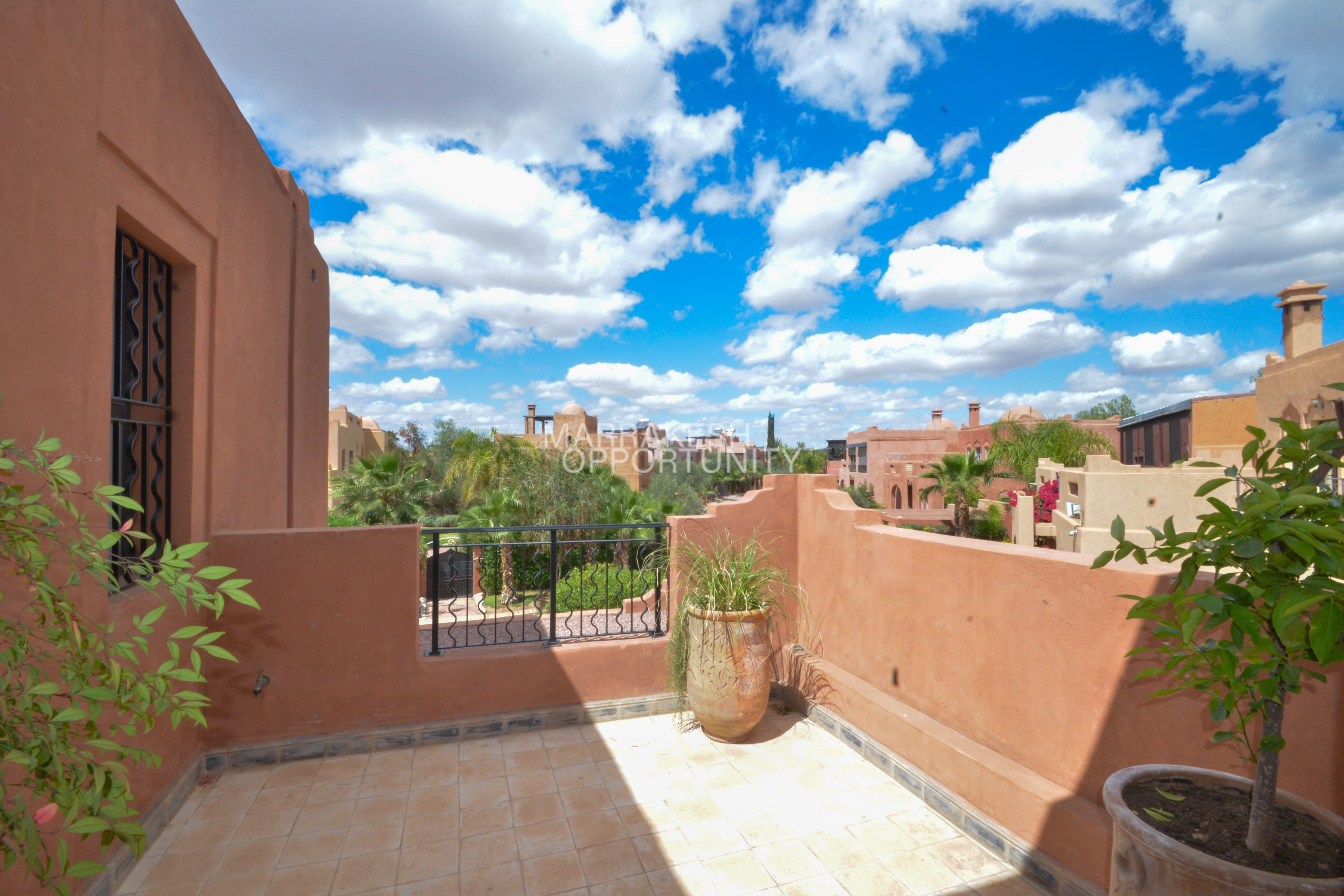 Furnished Villa for Seasonal Rental with Pool in Palmeraie