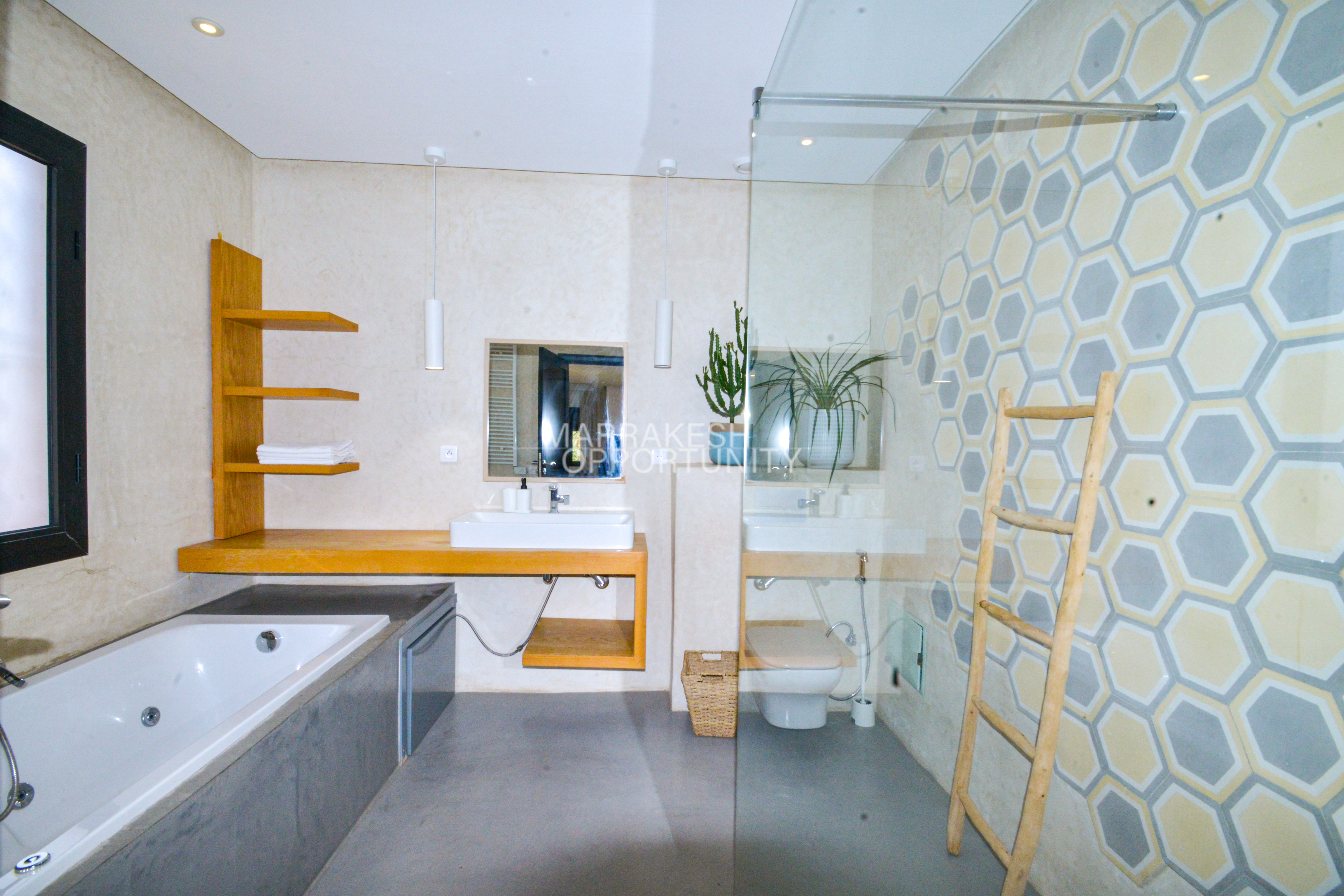 Furnished Villa for Seasonal Rental with Pool in Palmeraie