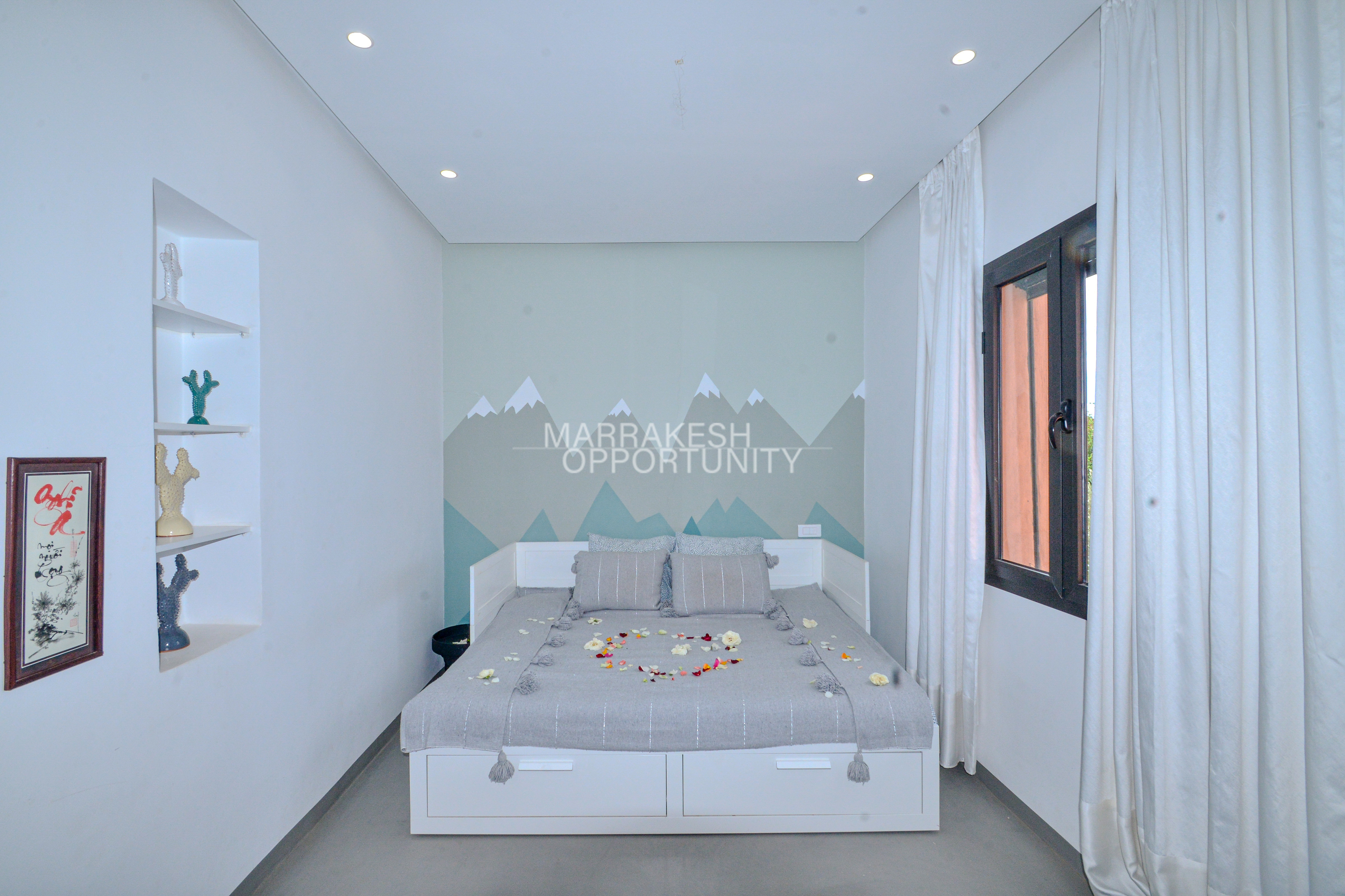 Furnished Villa for Seasonal Rental with Pool in Palmeraie