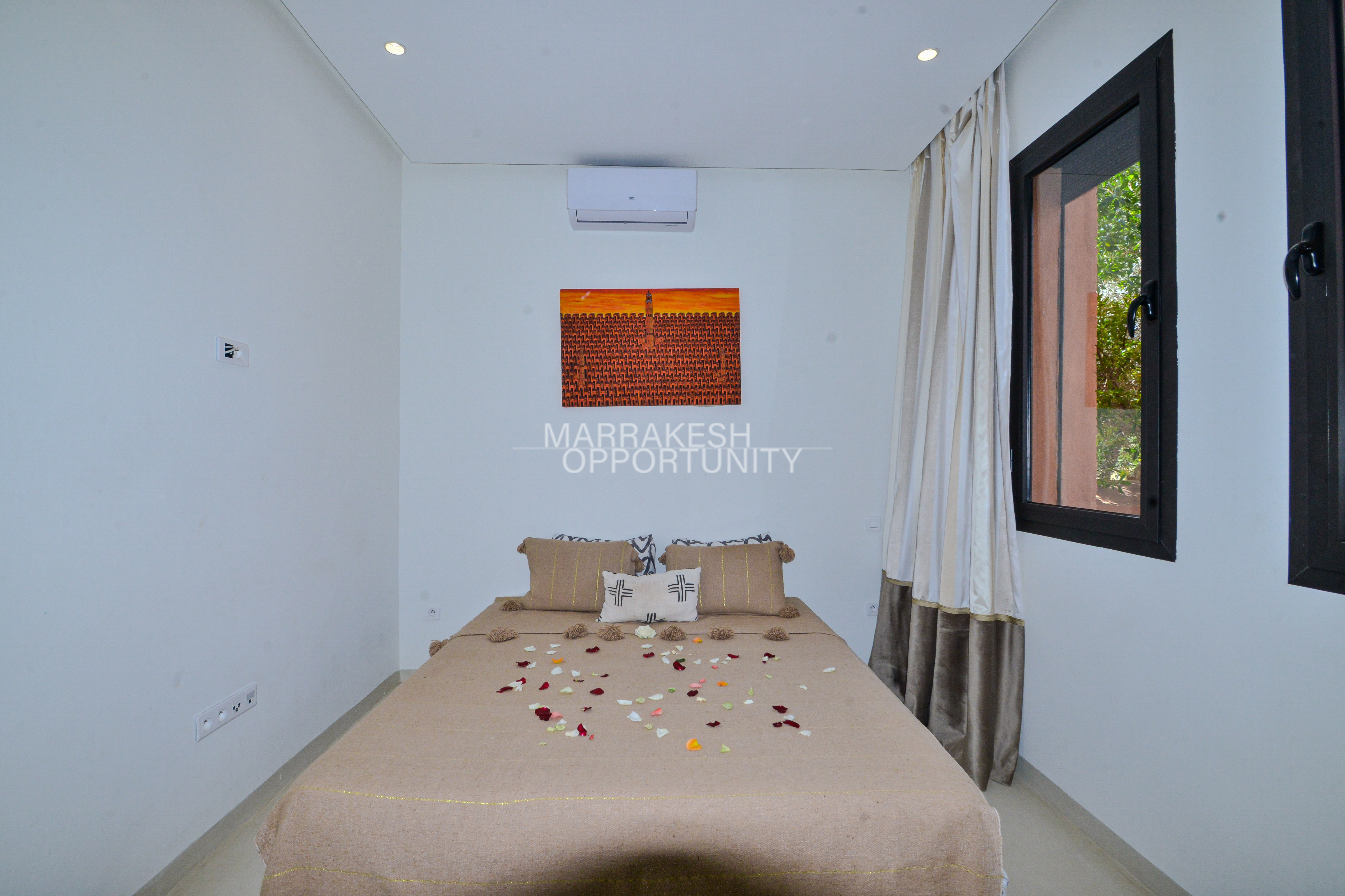 Furnished Villa for Seasonal Rental with Pool in Palmeraie