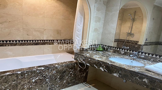 Magnifique appartement proposé pour la location longue durée situé sur Guéliz