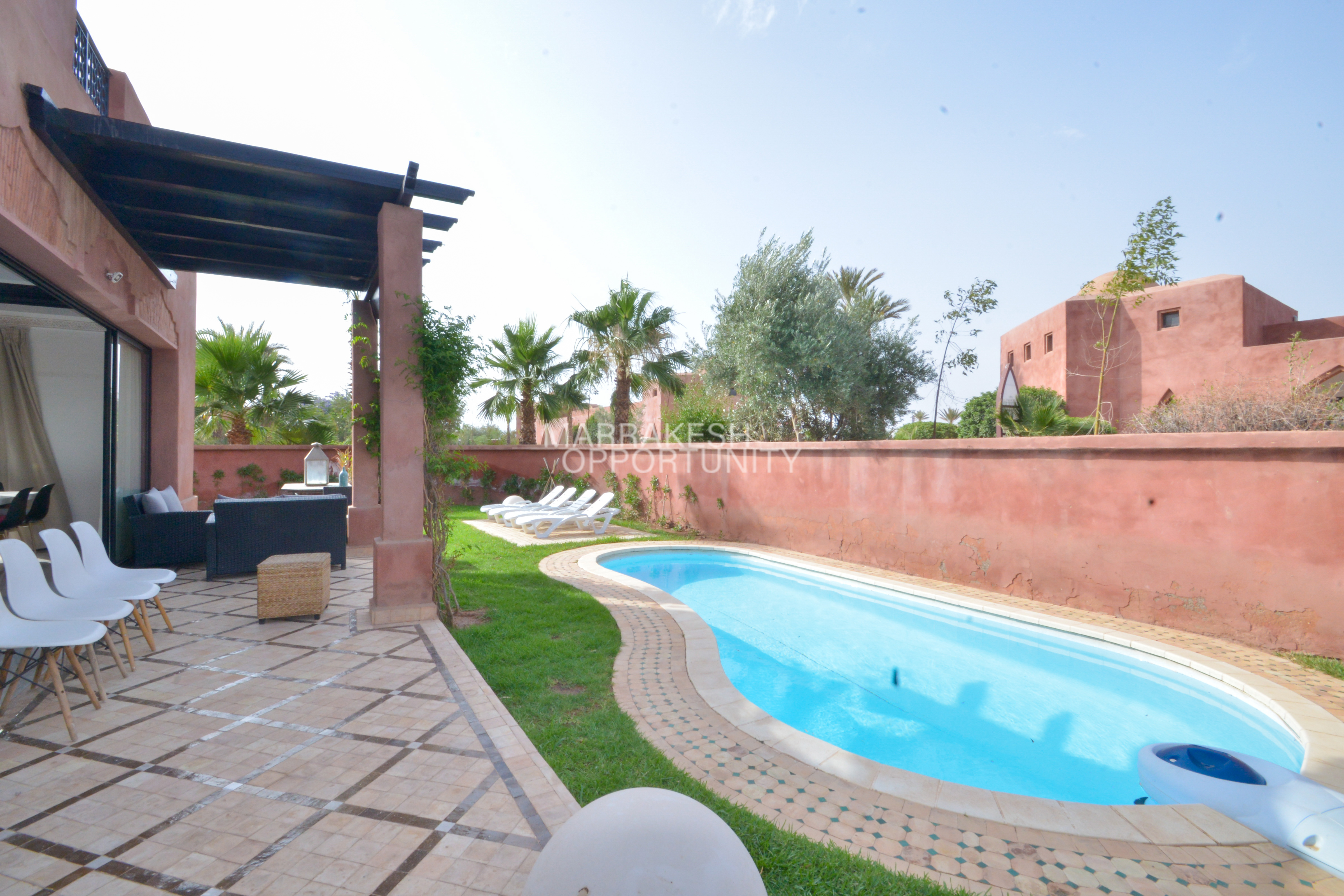 Beautiful Villa for Seasonal Rental in Palmeraie