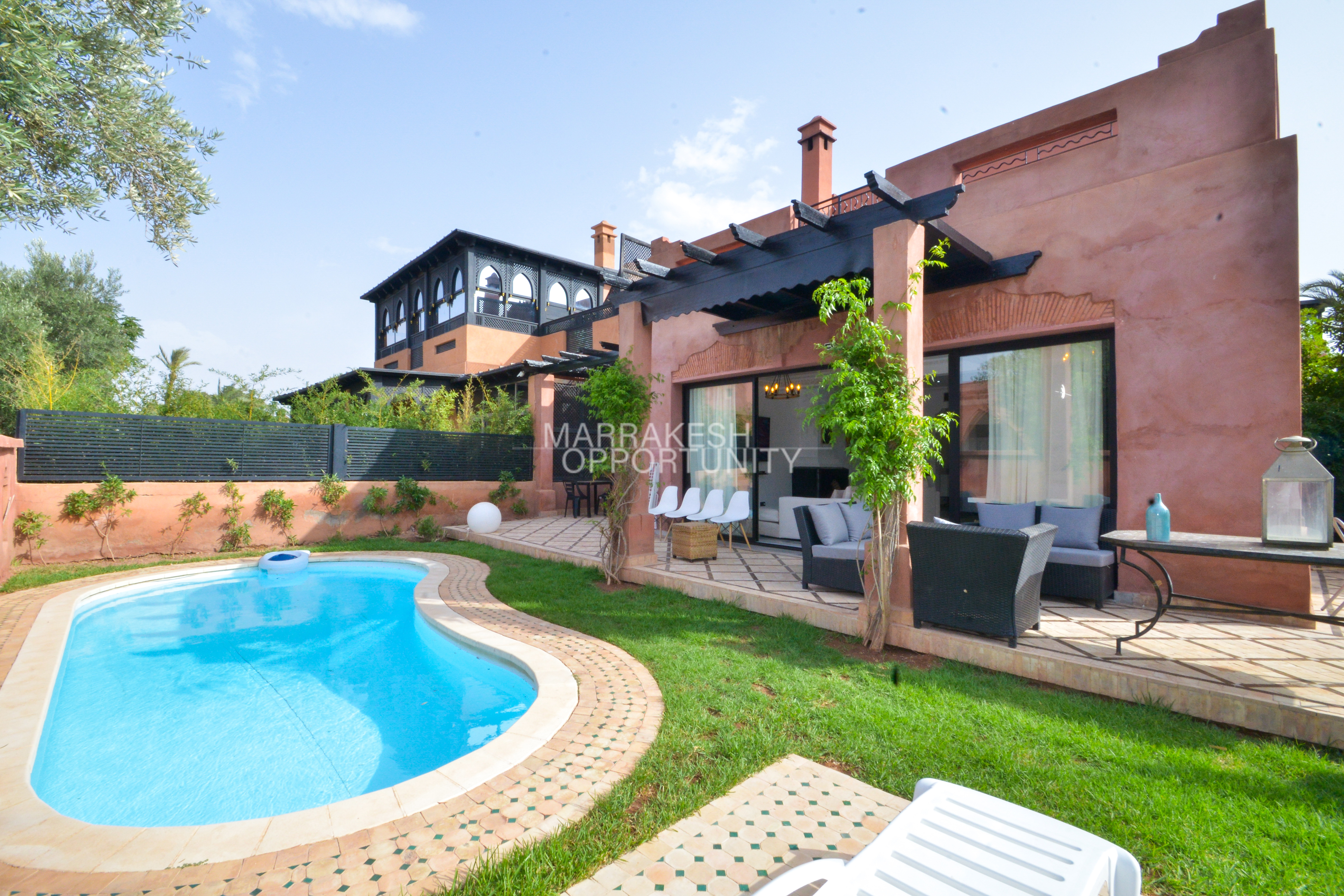 Beautiful Villa for Seasonal Rental in Palmeraie