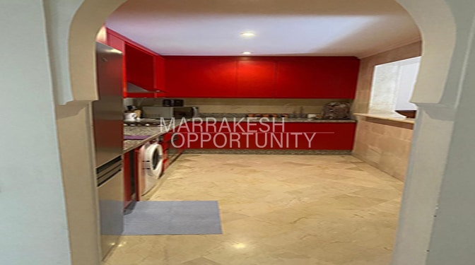 Magnifique appartement proposé pour la location longue durée situé sur Guéliz