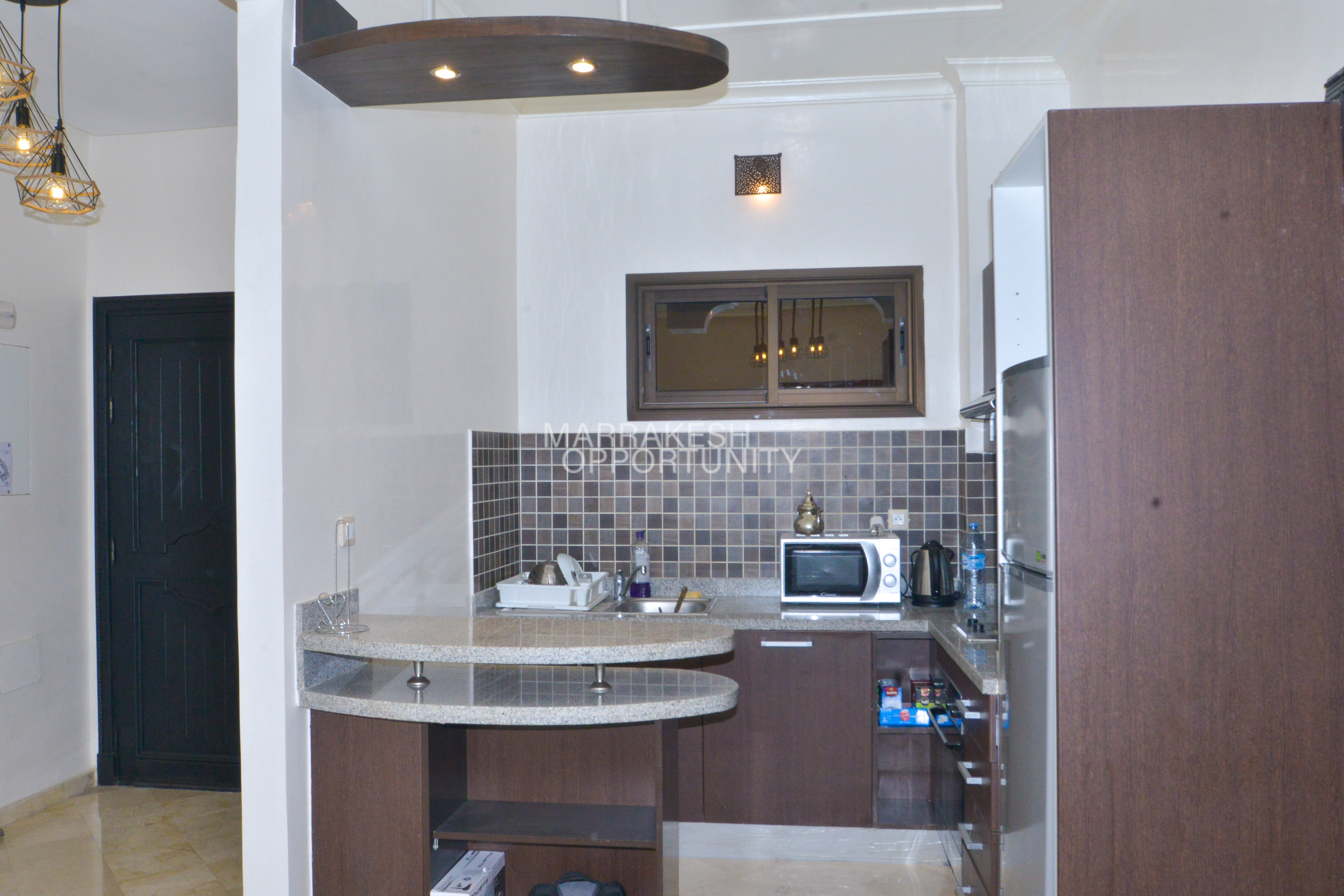 Un bel appartement proposé pour la location saisonnière situé à la Palmeraie