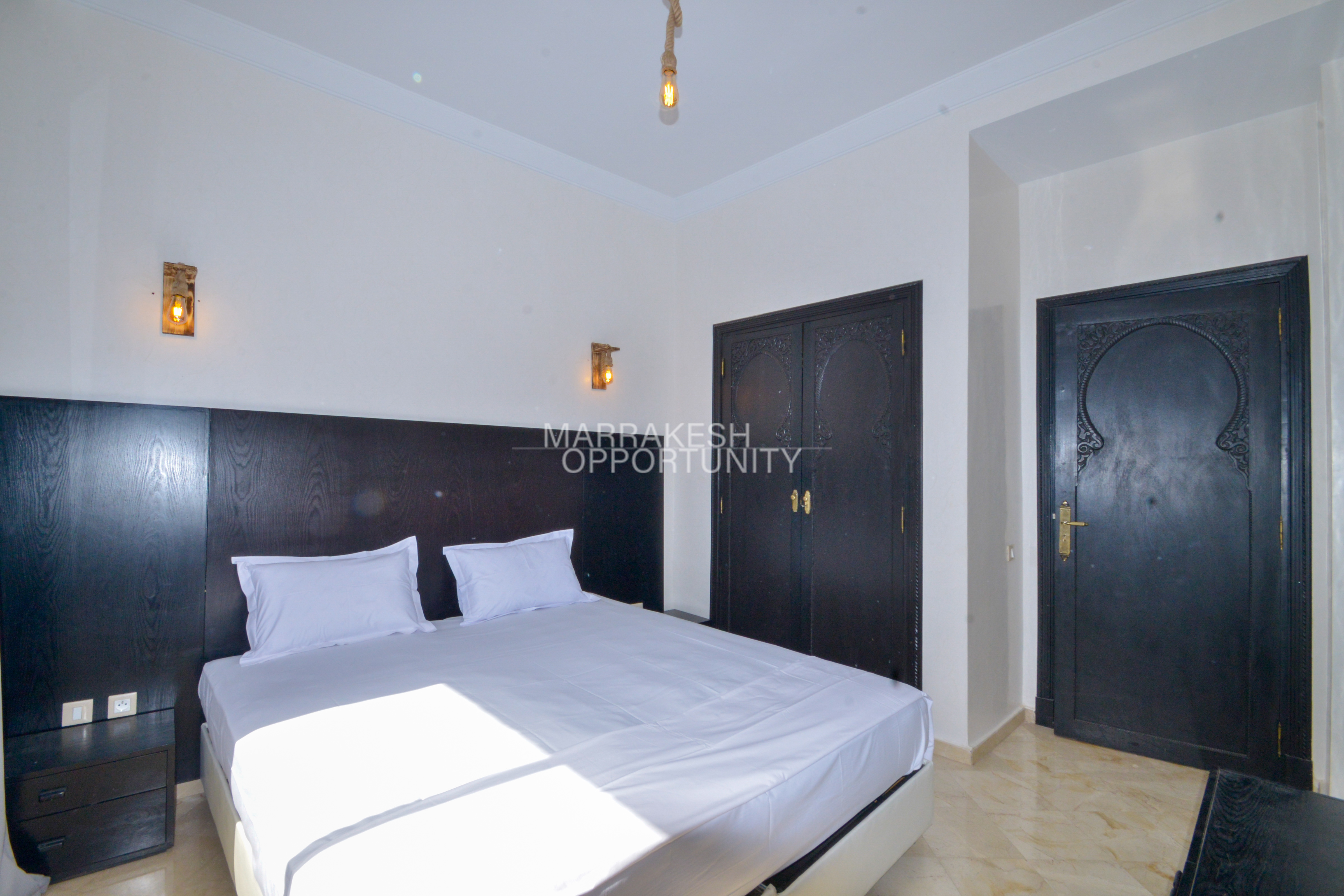 Un bel appartement proposé pour la location saisonnière situé à la Palmeraie