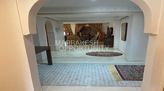 Magnifique appartement proposé pour la location longue durée situé sur Guéliz