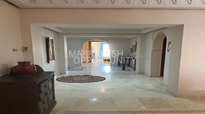 Magnifique appartement proposé pour la location longue durée situé sur Guéliz