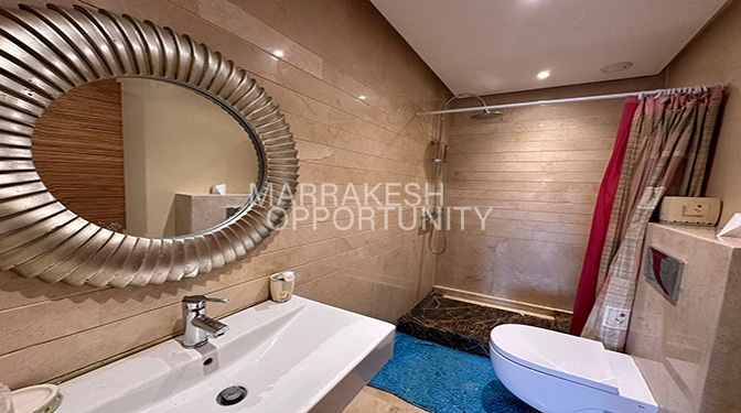 Location d’un joli appartement meublé situé à Guéliz