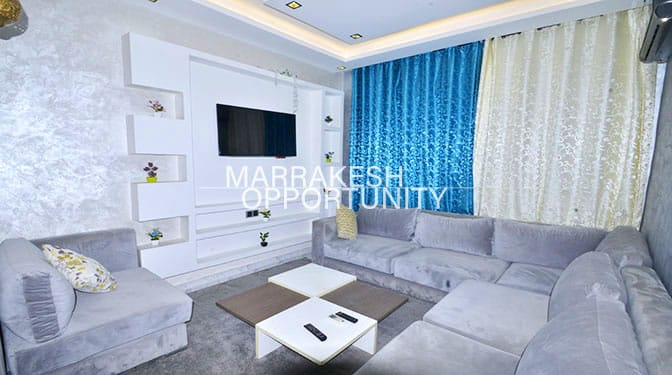 Beautiful Furnished Apartment for Long-term Rental in Route de l'Ourika