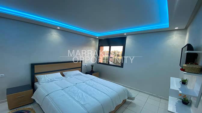 Appartement meublé moderne en location à Hivernage