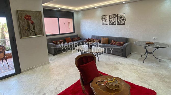 Appartement meublé moderne en location à Hivernage