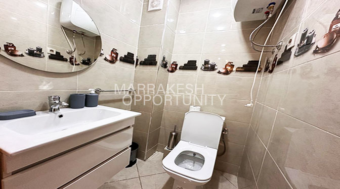 Magnifique Appartement meublé moderne en location longue durée à Guéliz