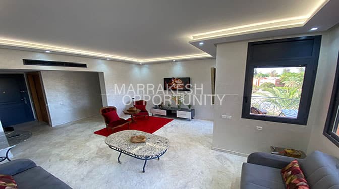 Appartement meublé moderne en location à Hivernage