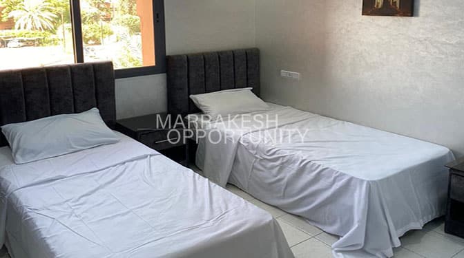 Appartement meublé moderne en location à Hivernage