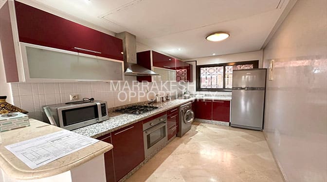 Location Appartement meublé moderne à Hivernage