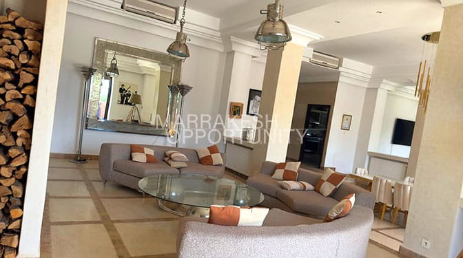 Charmante Villa Meublée avec piscine en Location sur la Route de l&rsquo;Ourika