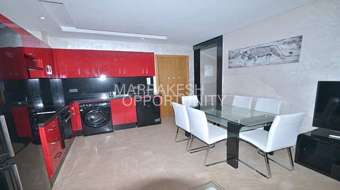  Studio moderne meublé en location longue durée à Hivernage