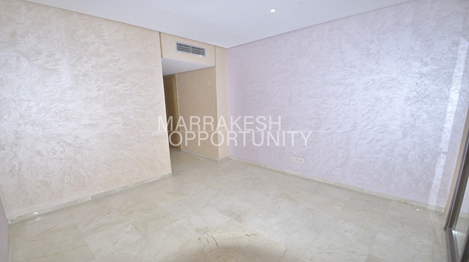 Appartement spacieux non meublé en location à Guéliz