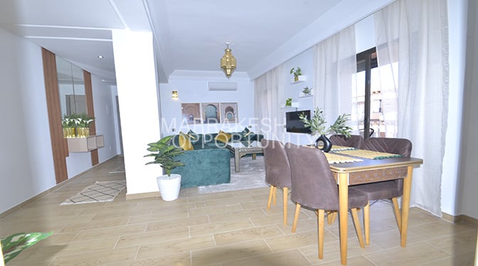 Appartement meublé moderne en location