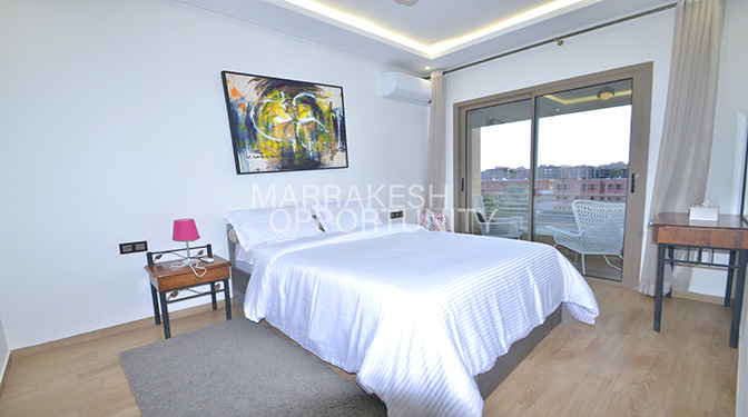 Sublime Modern Furnished Apartment for Long-term Rental in Gueliz