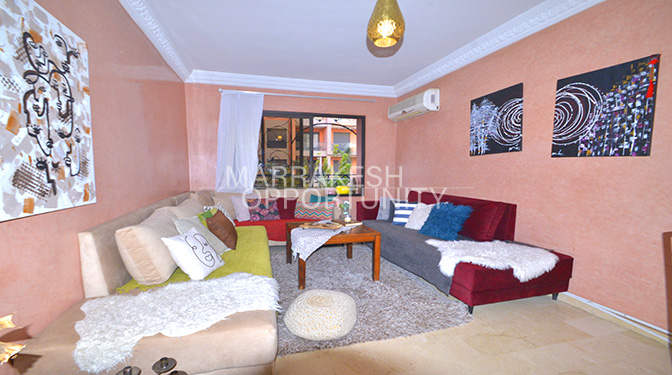 Joli Appartement meublé en location à Guéliz