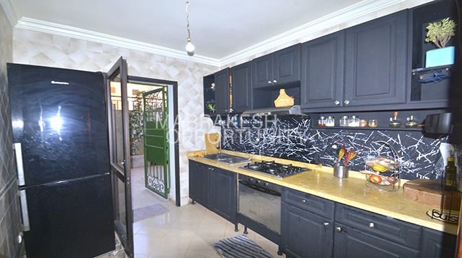 Joli Appartement meublé en location à Guéliz