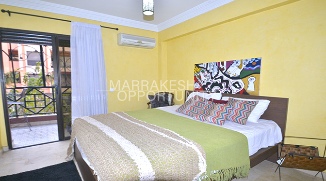 Joli Appartement meublé en location à Guéliz