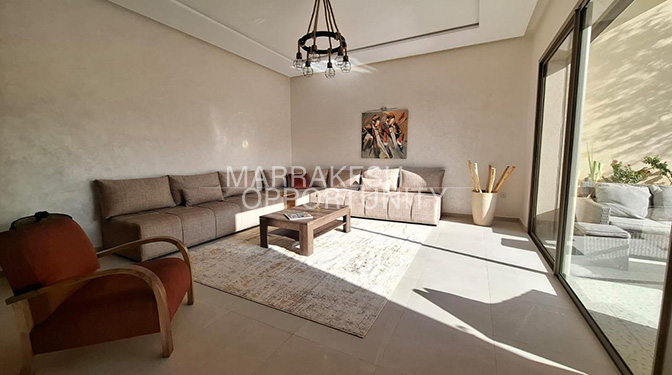 Jolie Villa Meublée avec piscine en vente sur la route de casa