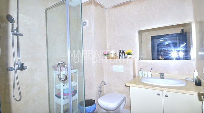 Joli Appartement meublé au Rez de jardin en location au quartier Mebrouka